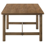 Graham - 7 Piece Rectangular Dining Table Set - Walnut