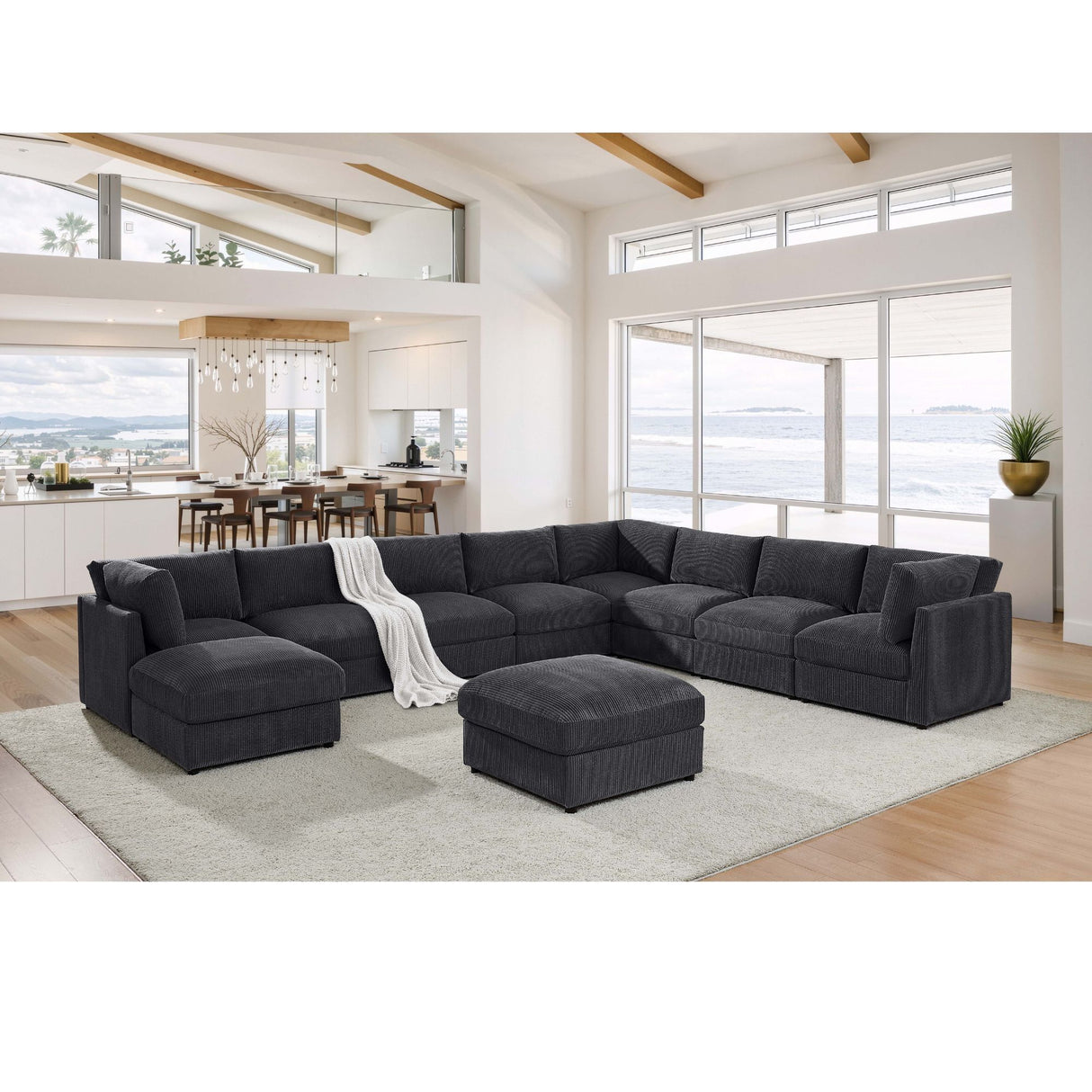 Modular Sectional With Custom Configuration