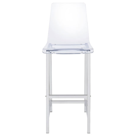 Bar Stools (Set of 2) - Clear