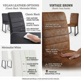 Oversized Square Design Dining Chairs For Home