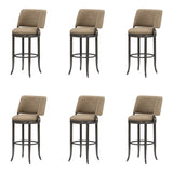 Torres - Upholstered Swivel Barstool