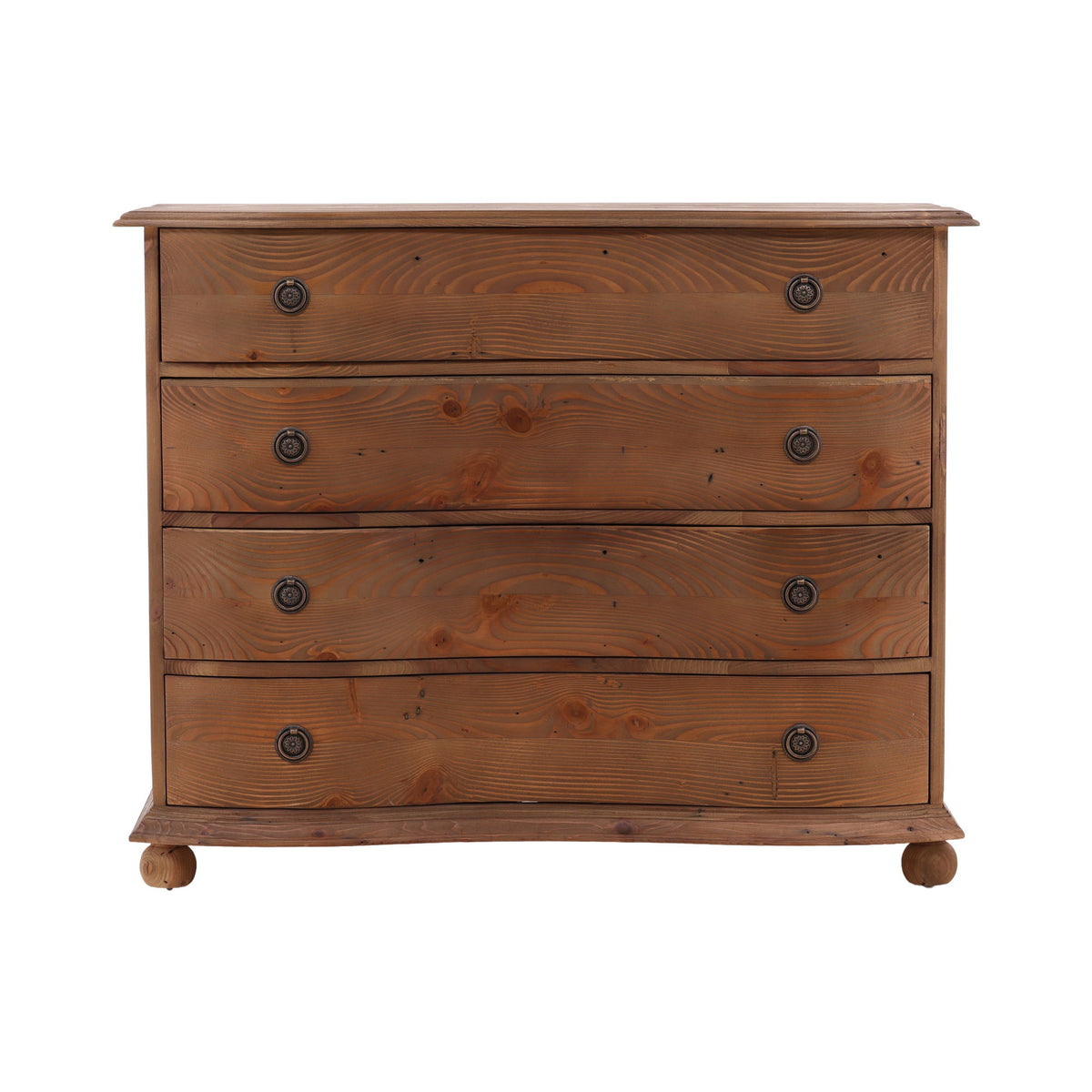 Bowfront - Pine Chest