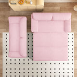 Queen Pull Out Sofa Bed With Side Storage