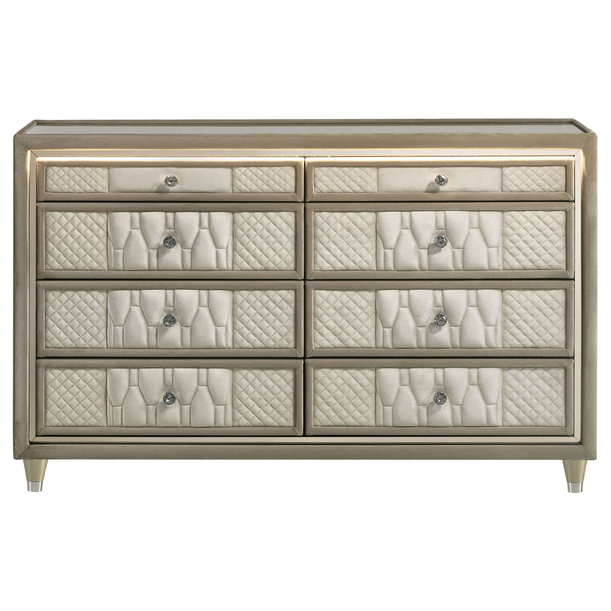 Mika - 8 Drawer LED Dresser