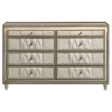 Mika - 8 Drawer LED Dresser
