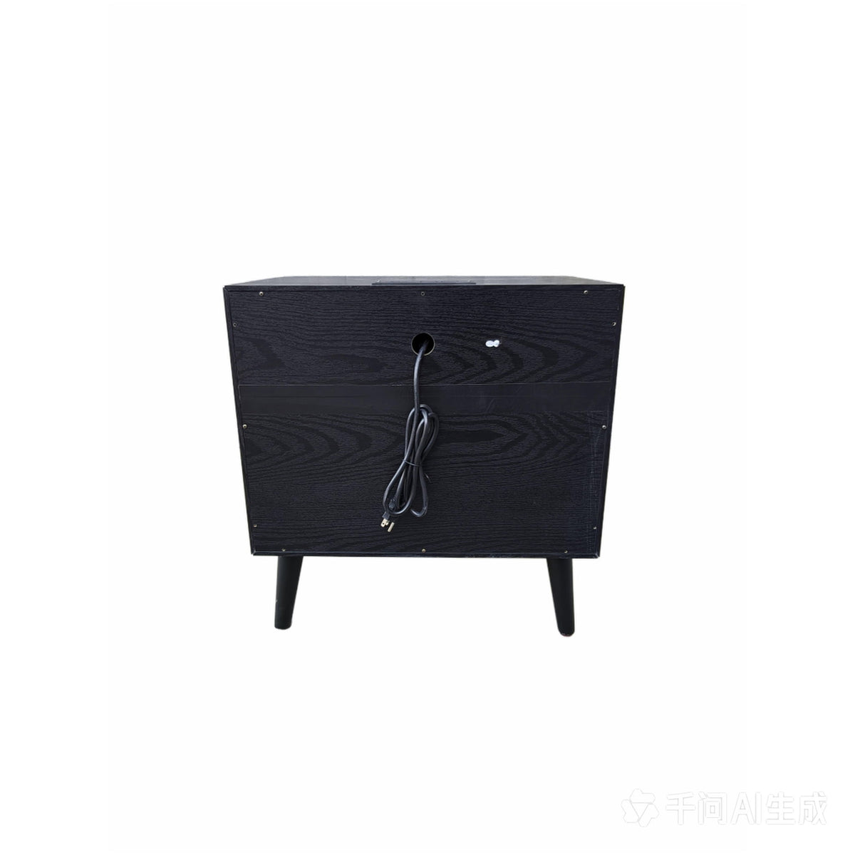 Nightstand With 1 Drawer, Bedside Table, Storage Side Table For Bedroom - Black