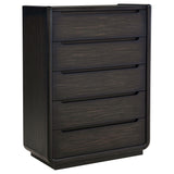 Bangor - 5 Drawer Bedroom Chest - Black