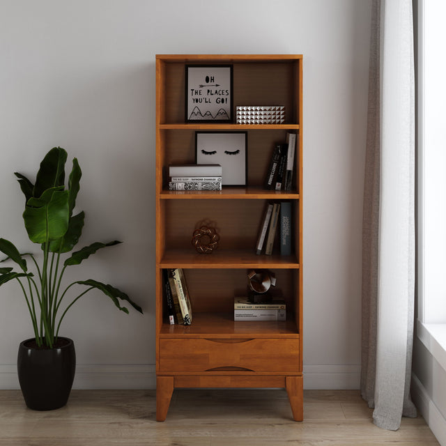 Harper - Handcrafted Bookcase With Storage - Standard Bookcases - Alpine Outlets