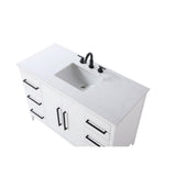 Elegant Lighting Millie Free Standing Vanity Set - White
