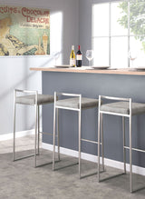 Fuji - Contemporary And Elegant Design Stackable Barstool