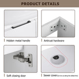 Freestanding Bathroom Vanity & Sink, Soft Close Doors