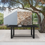 Alegria - Outdoor Patio Dining Table In Aluminum