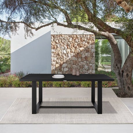Alegria - Outdoor Patio Dining Table In Aluminum