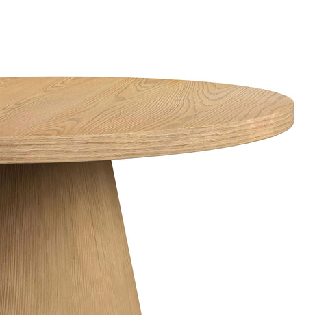 Portland 52-Inch Round Dining Table in Natural