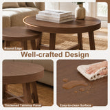 Round Nesting Stackable Tables For Living Room