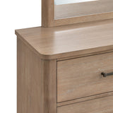 Anika - Mirror - Natural / Brown