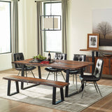 Wobegon - Rectangular Dining Table - Gray