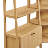 100" 3 - Piece Wood Corner Bookshelf Set with Extra Wide Units - Bookcases available at Alpine Outlets in Denver