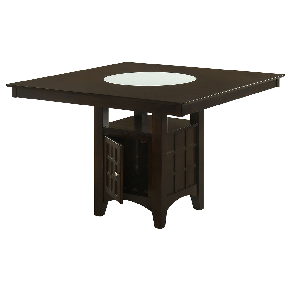 Gabriel 52-Inch Counter Height Dining Table Cappuccino