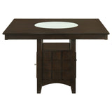 Gabriel 52-Inch Counter Height Dining Table Cappuccino
