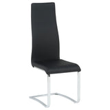 Montclair Upholstered Dining Side Chair Black, Set of 4