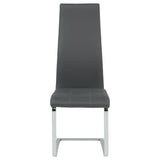 Montclair Upholstered Dining Side Chair Grey (Set of 4)