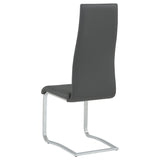 Montclair Upholstered Dining Side Chair Grey (Set of 4)