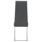 Montclair Upholstered Dining Side Chair Grey (Set of 4)