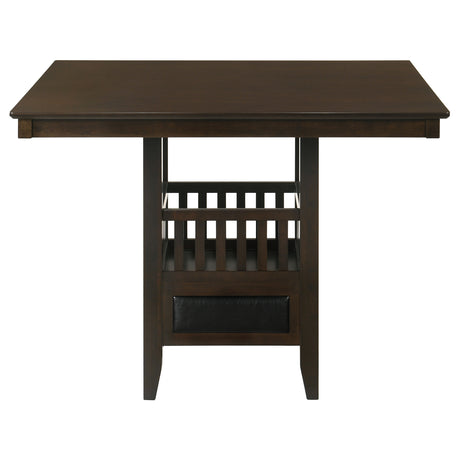 Jaden 5-Piece Square Counter Height Dining Set, Espresso