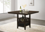 Jaden Square Counter Height Dining Table, Espresso