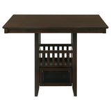 Jaden Square Counter Height Dining Table, Espresso