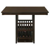 Jaden Square Counter Height Dining Table, Espresso