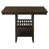 Jaden Square Counter Height Dining Table, Espresso