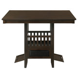 Jaden Square Counter Height Dining Table, Espresso
