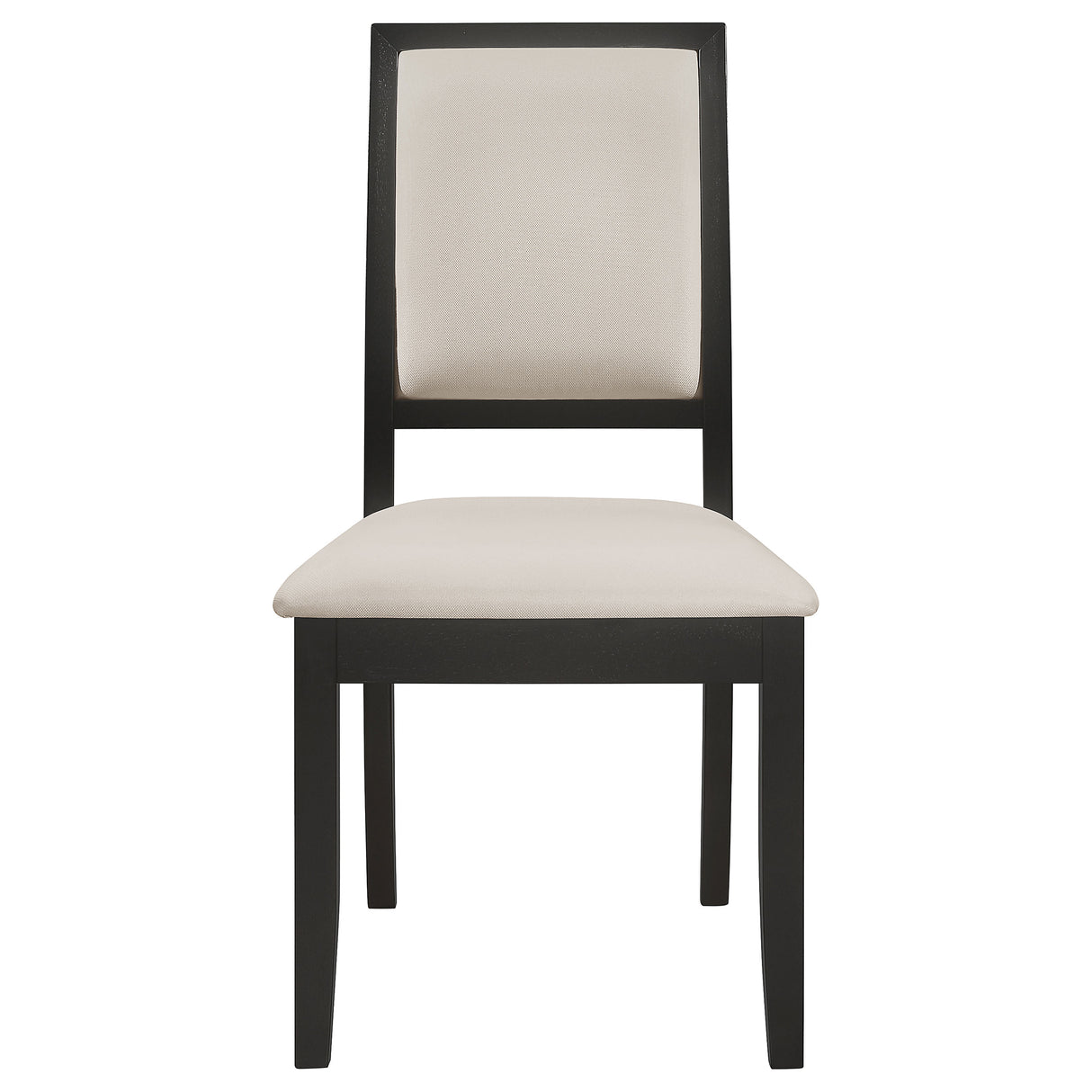 Louise 5-Piece Rectangular Dining Set in Black