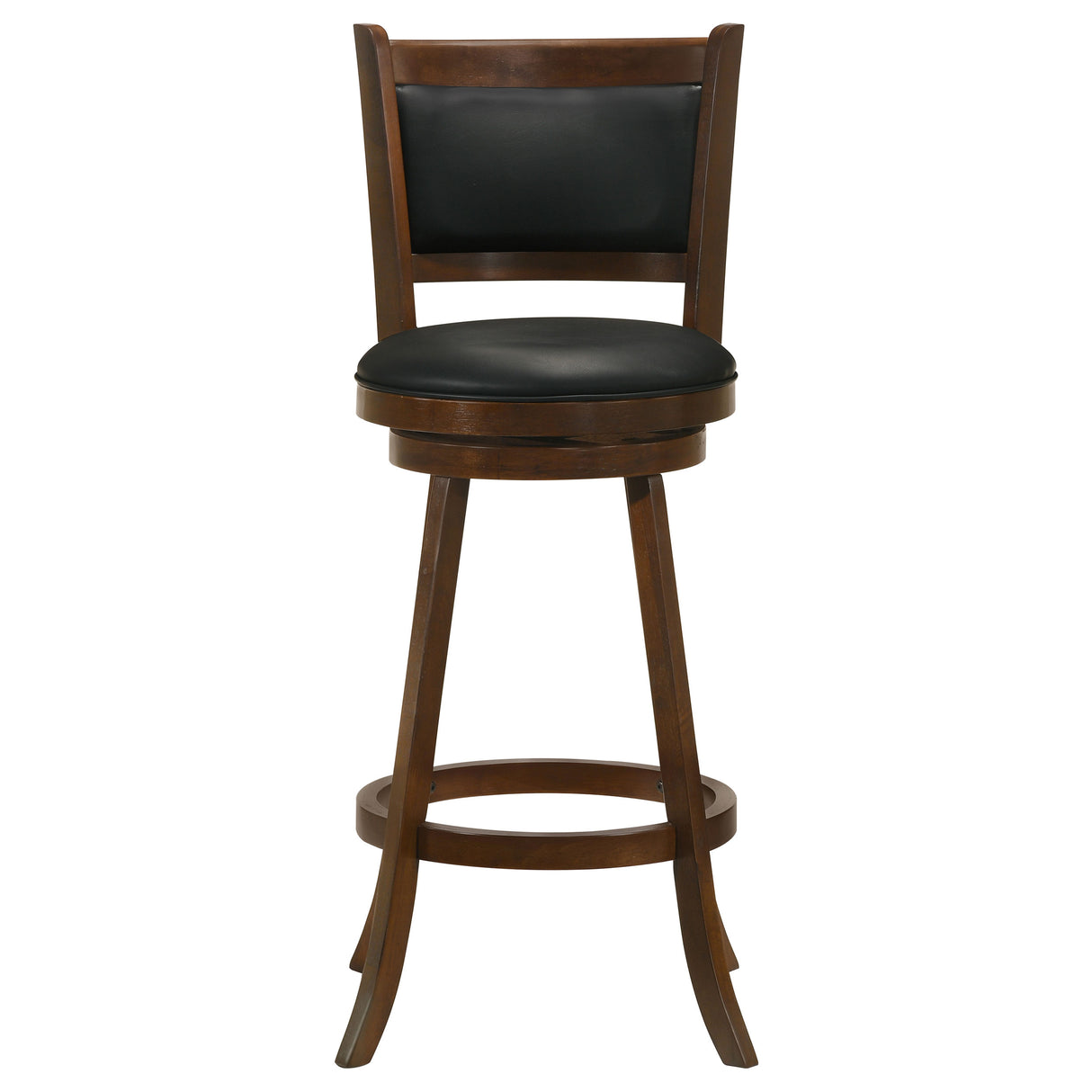 Broxton Upholstered Swivel Bar Chair Chestnut - Set of 2