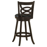 Calecita Wood Swivel Bar Chair Cappuccino - Set of 2