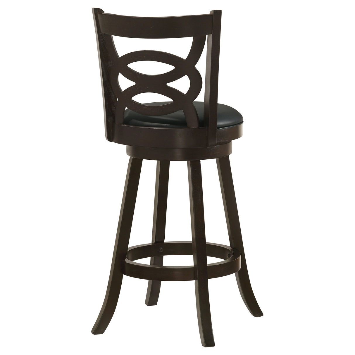 Calecita Wood Swivel Bar Chair Cappuccino - Set of 2