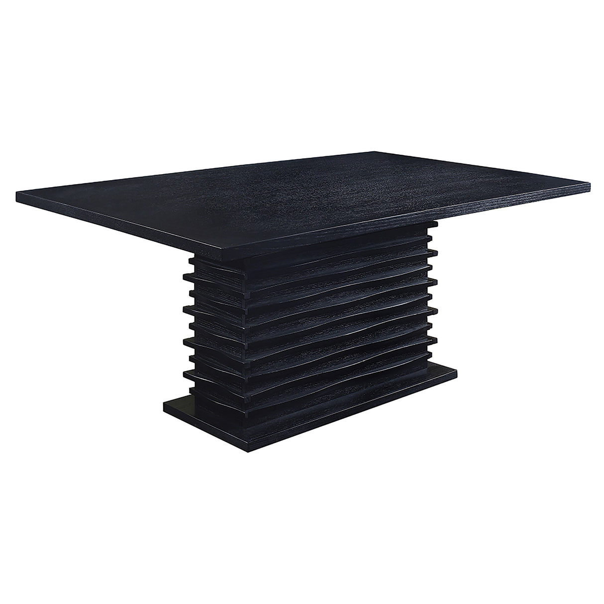 Stanton Rectangular 66-Inch Dining Table in Black