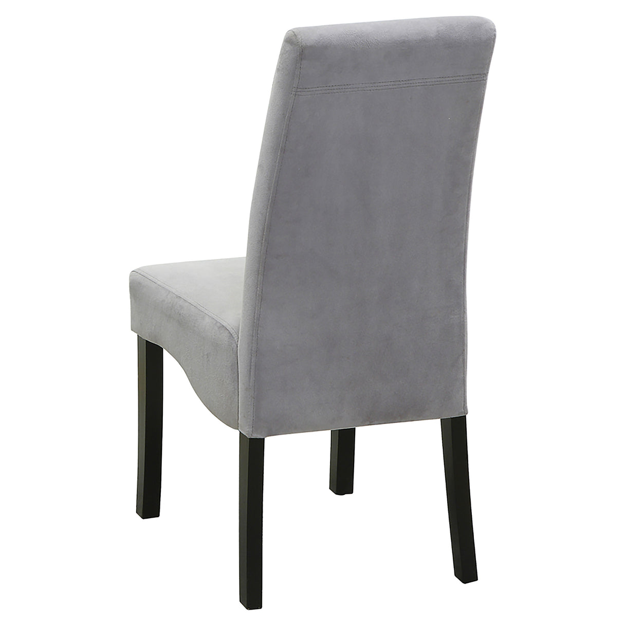 Stanton Grey Velvet Dining Side Chair, Set of 2