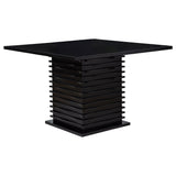 Stanton Square 54-Inch Counter Height Dining Table Black