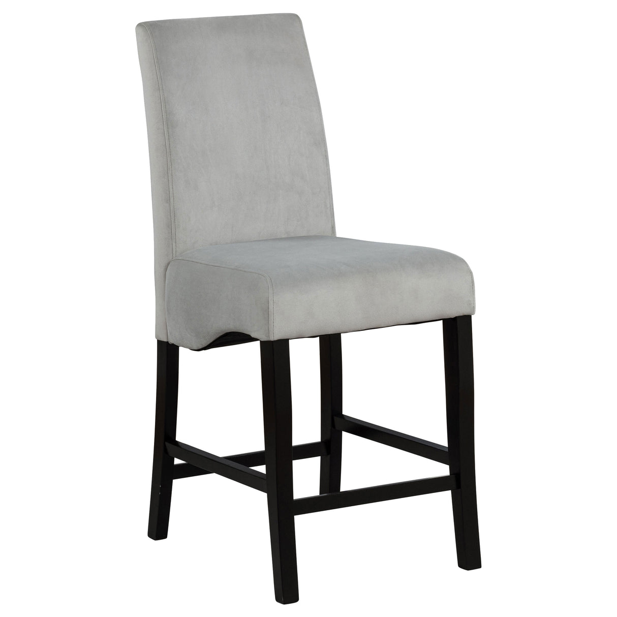 Stanton Grey Velvet Counter Chair Set of 2