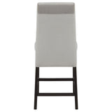 Stanton Grey Velvet Counter Chair Set of 2