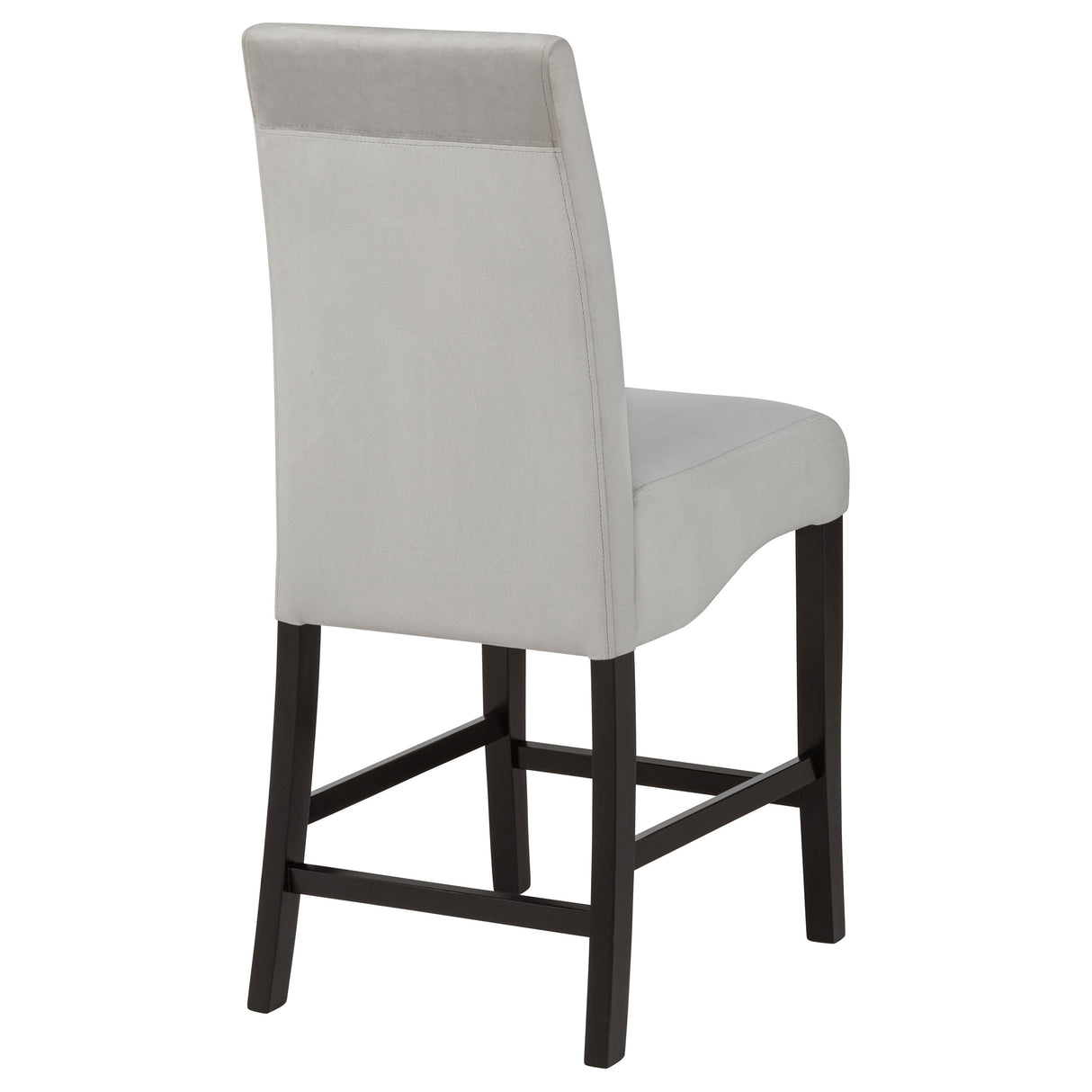 Stanton Grey Velvet Counter Chair Set of 2