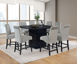 Stanton Grey Velvet Counter Chair Set of 2