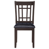 Lavon 5-Piece Oval Extension Dining Set, Espresso