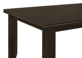 Dalila 5-Piece Dining Set with Cappuccino Finish