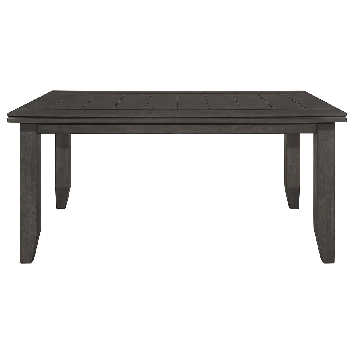 Dalila 5-Piece Rectangular Dining Table Set, Dark Grey