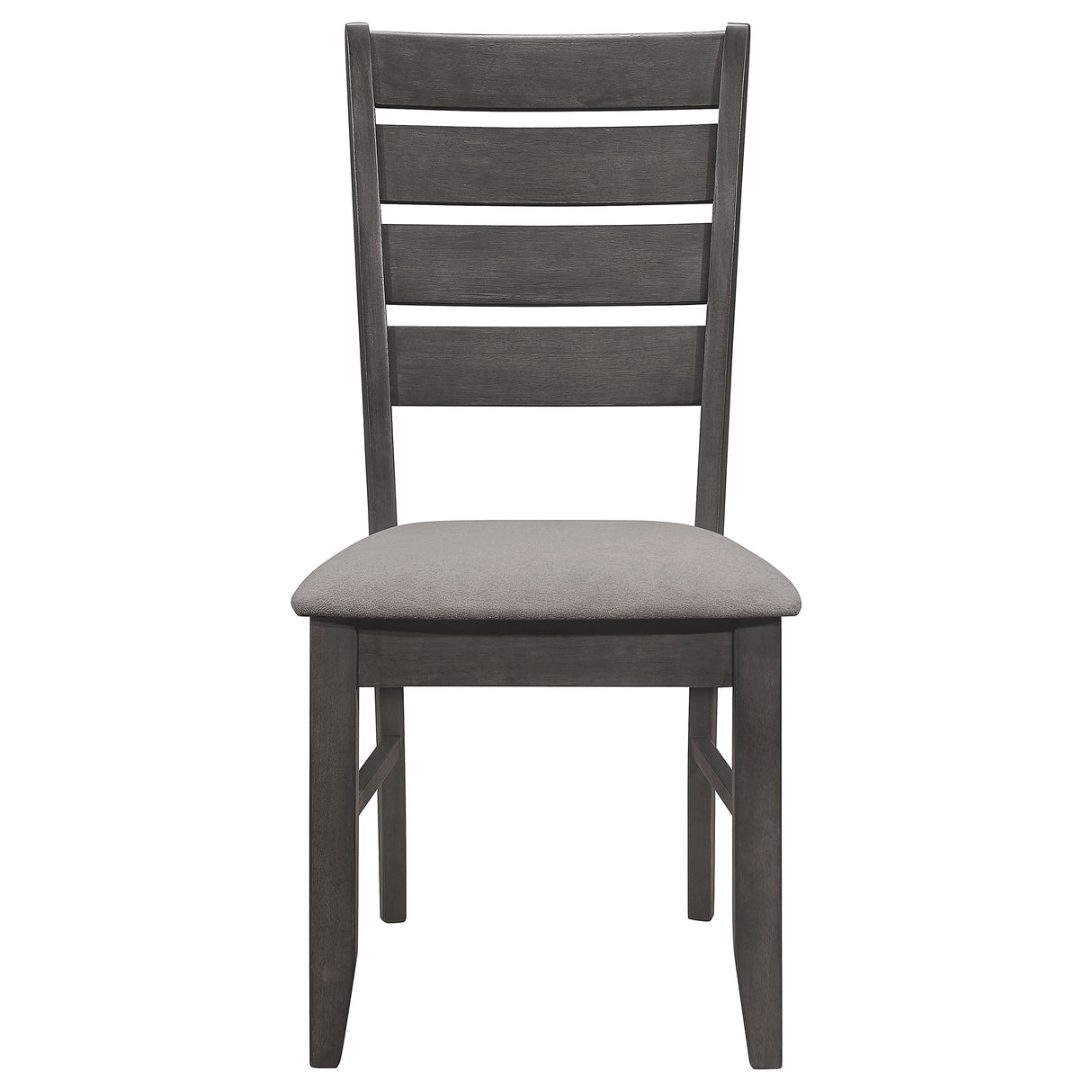 Dalila 5-Piece Rectangular Dining Table Set, Dark Grey