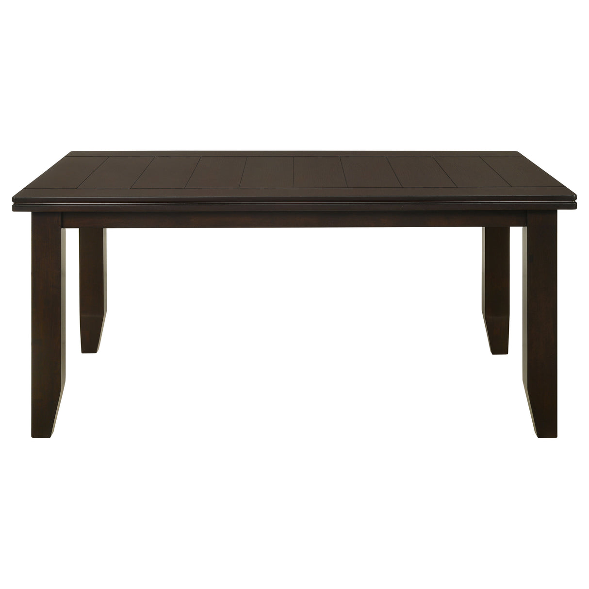 Dalila Rectangular 66-inch Wood Dining Table, Cappuccino